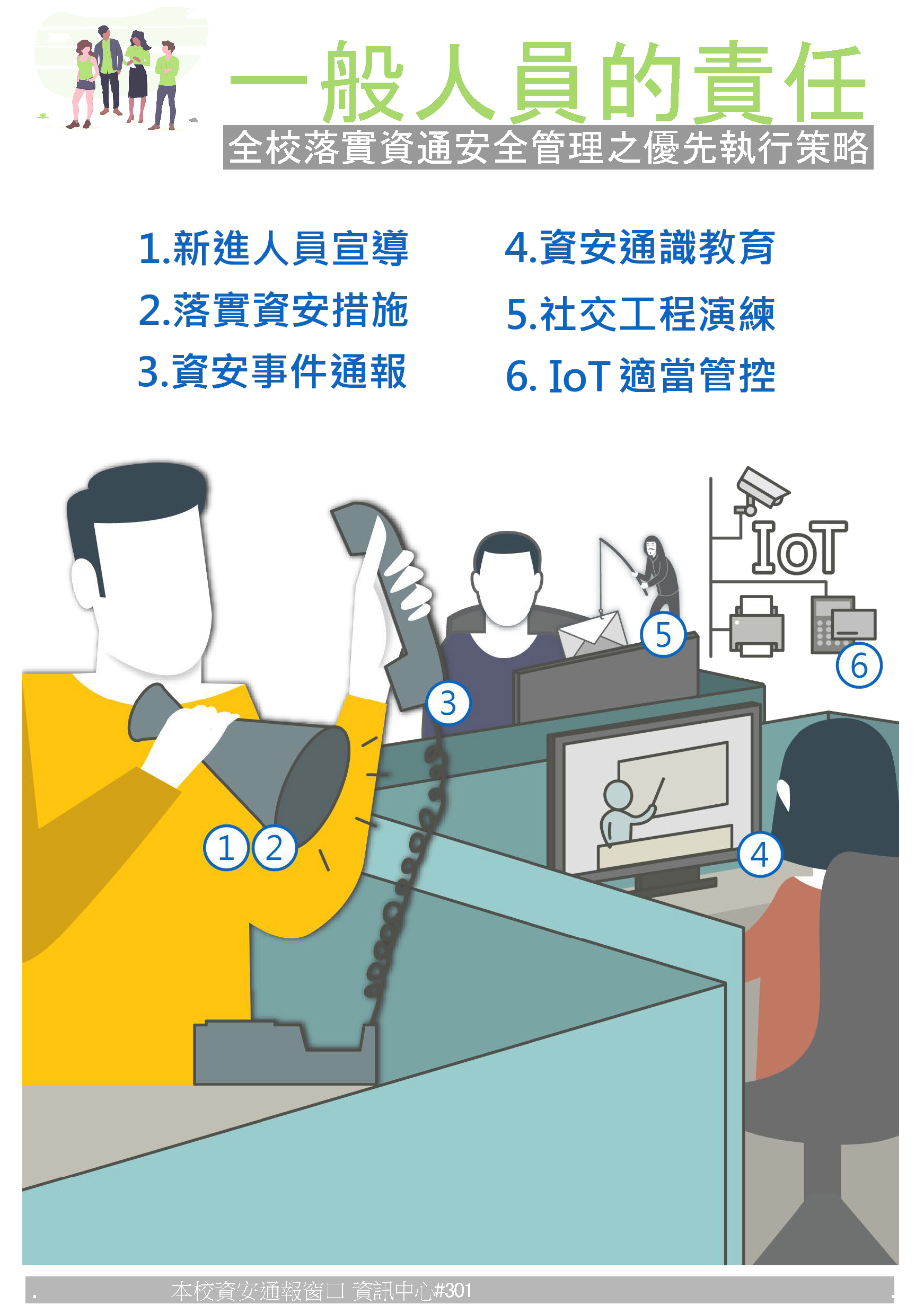 一般人員的責任